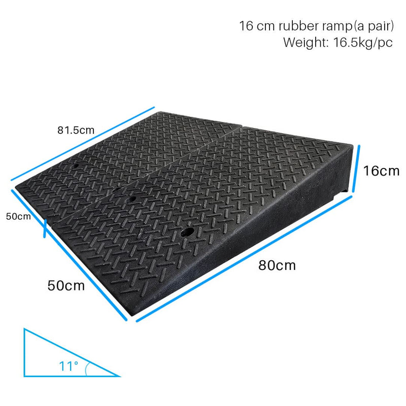 Rubberized Mobile Ramp Portable Rubber Wheelchair Ramp | ClinSav — iElder.Asia (Asian ...