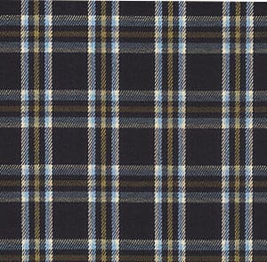 WAVIT 人体工学轮椅蓝色格纹 WAP22P-42S |河村