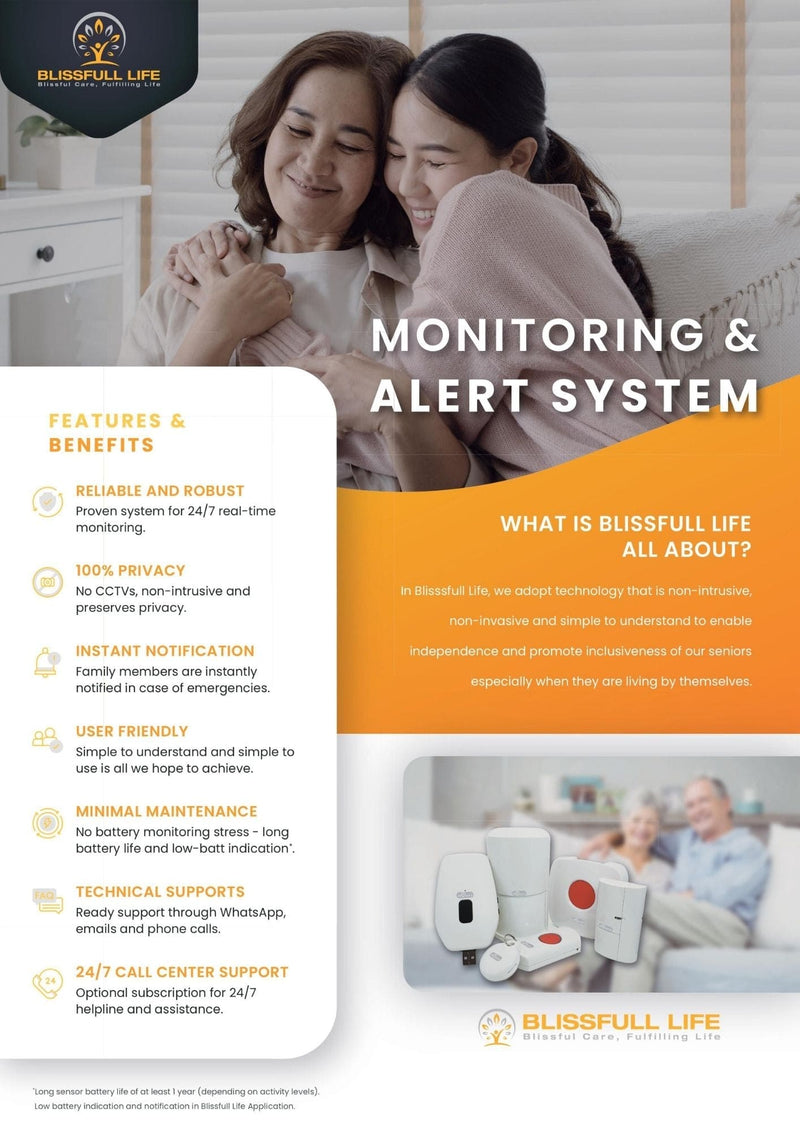 [Rent-to-Own] Blissfull Sense Elderly Monitoring System
