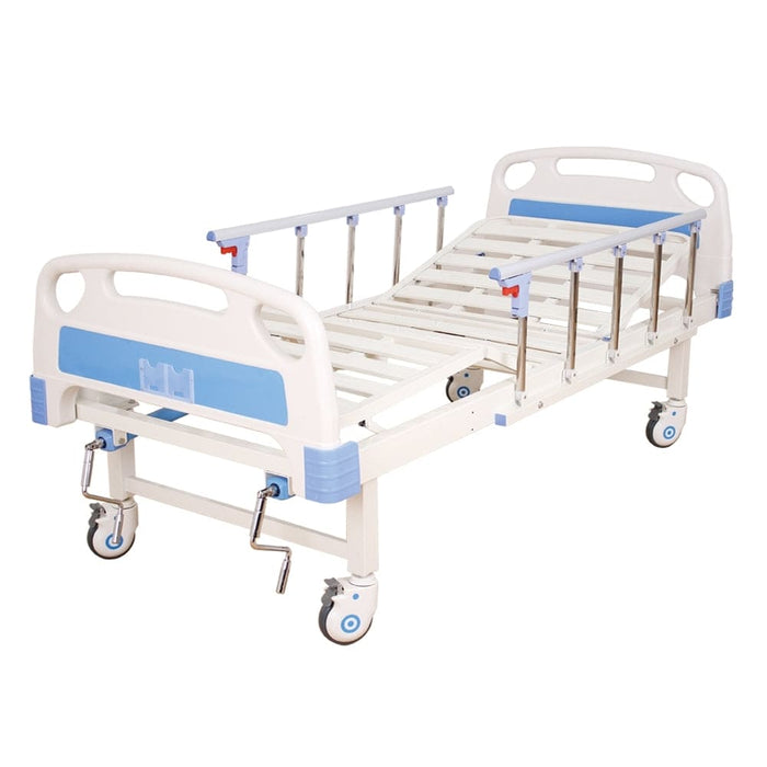 Rental Manual Hospital Bed 2 Crank (Include Mattress) - Fixed Height
