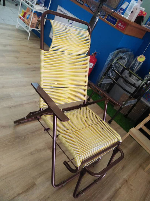3V Foldable Lazy Chair (Round String) random color