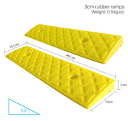 ClinSav Portable Rubber Wheelchair Ramp