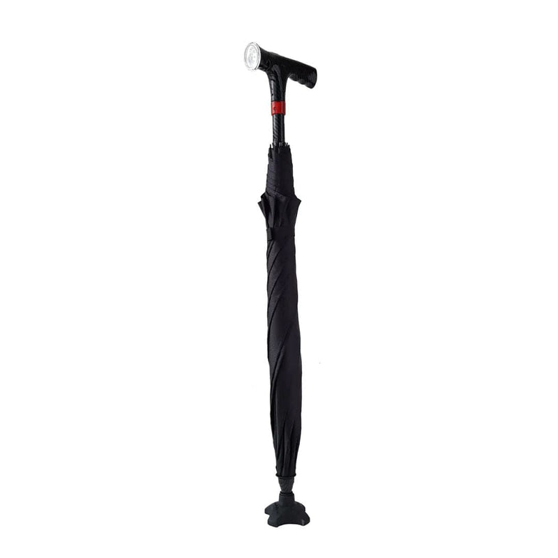 CarbonBond Smart 2-in-1 Umbrella Walking Cane | AgeGracefully