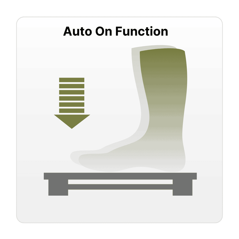 Glass Personal Electronic Weighing Scale Black FREE Face Tower | Rossmax 