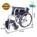 SOMA Aluminium Lightweight Wheelchair 11kg (18") - Asian Integrated Medical Sdn Bhd (ielder.asia)