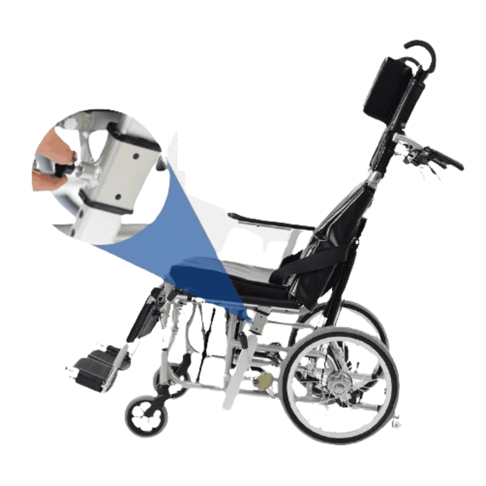 Fitting Tilt & Reclining Wheelchair KPF16-42 | Kawamura