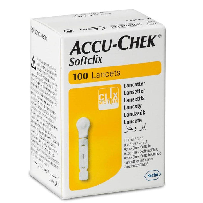 Accu-chek Instant S Blood Glucose Monitoring - Softclix Lancet 100s