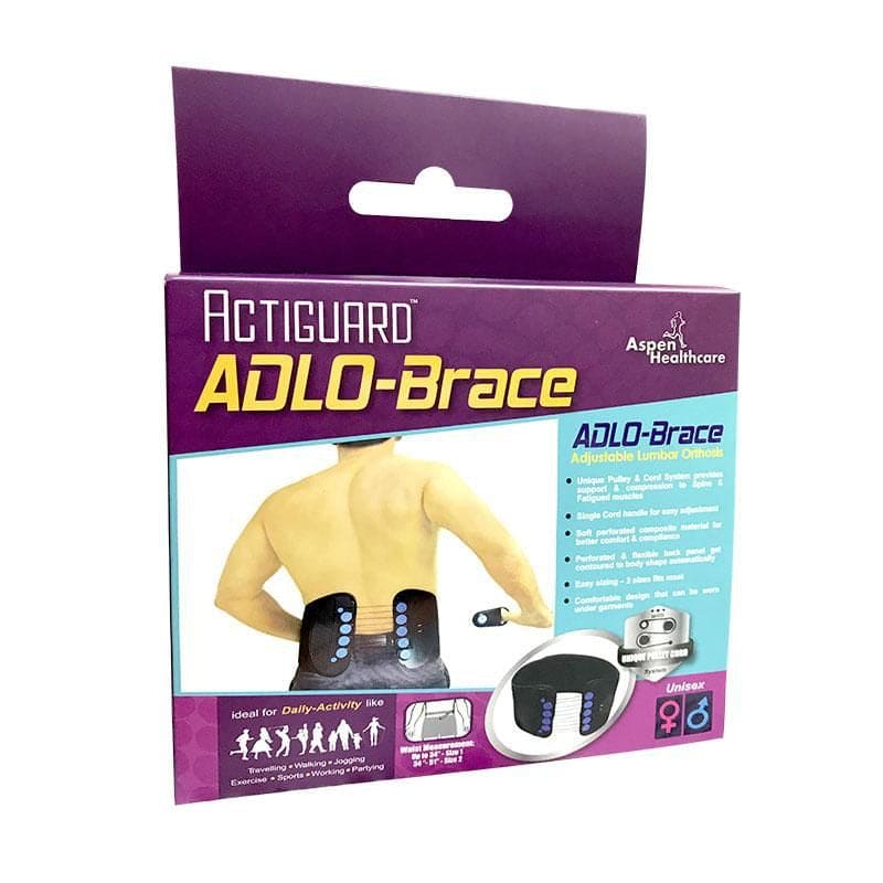 ACTIGUARD Adlo Brace - Adjustable Lumbar Orthosis
