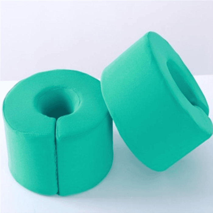 Heel Anti Bedsore Pillow Foot Hand Rest Elevating Cushion Pad Green Per Pair