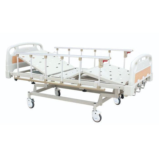 Full set Hospital Mechanical Hi-Lo bed with Mattress and Side Rails - Asian Integrated Medical Sdn Bhd (ielder.asia)