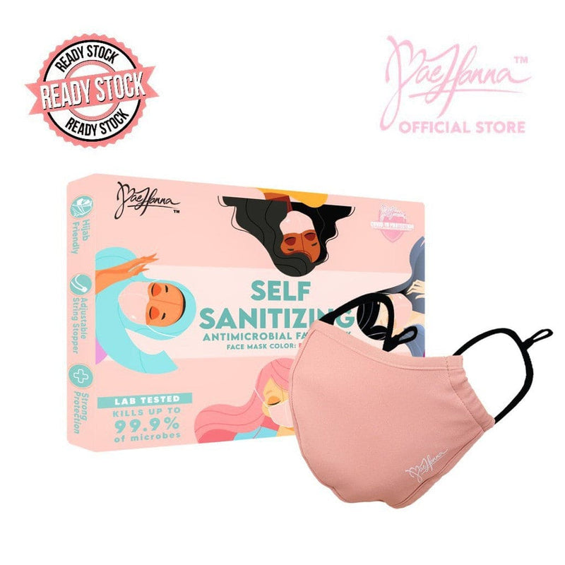 Bae Hanna Earloop Anti-COVID Face Cover Mask - BLUSH PINK (ADULT SIZE)