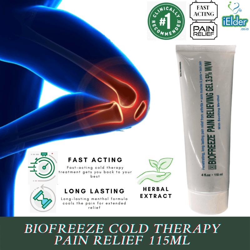 Biofreeze Cold Therapy Pain Relief 115ml - Tube type