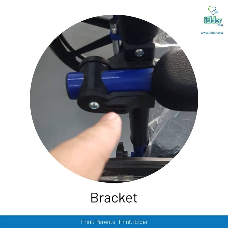 [PRE ORDER] Spare Part 2in1 Self Propel Commode Wheelchair (MCFM007)