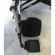 Black Flower Pattern Comfort Evolution Recliner Pushchair / Wheelchair - Asian Integrated Medical Sdn Bhd (ielder.asia)