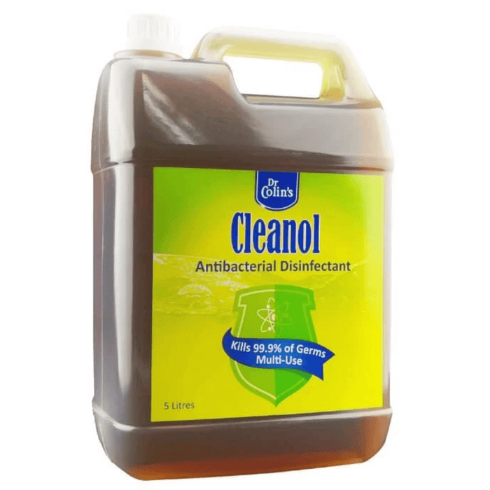 Dr Colin's Cleanol Antibacterial Disinfectant Germicide Liquid Wash 5 litre [Kill 99.9% germs] [Exp: Apr 2026]