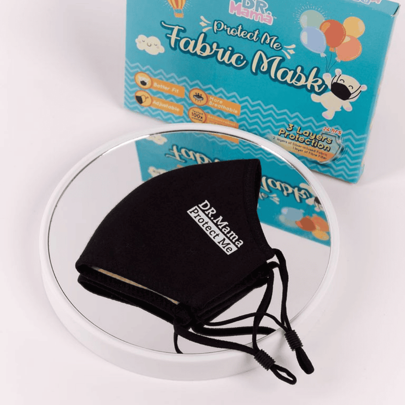 Topeng Fabrik Antimikrob Dr Mama [Saiz kanak-kanak]