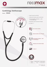 Rossmax Cardiology Stethoscope EB600