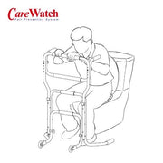 3-in-1 Multi-functional Stand Assist Walker/Rollator