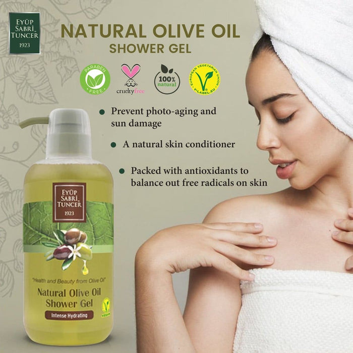 [Anti-Dandruff] Eyup Sabri Tuncer Olive Oil Shampoo (600ml)( For All Hair Types)