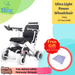 Black Ultra Light Power Wheelchair 21kg (16") - Asian Integrated Medical Sdn Bhd (ielder.asia)