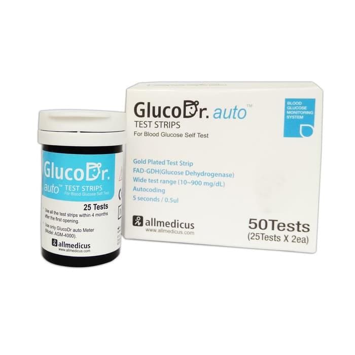 GlucoDr Auto Glucose Test Strips code 71 (2x25s)