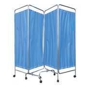 Hopkin Hospital Ward Screen 4 Fold With Blue Curtain - Asian Integrated Medical Sdn Bhd (ielder.asia)