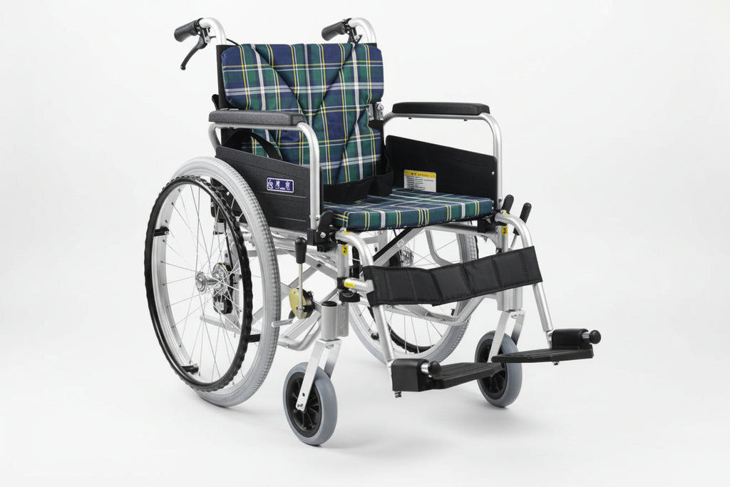 自主LP Fair Wind ERI with Kogasuke Project Detachable Armrest & Footrest DAF Wheelchair KA822-45B | Kawamura