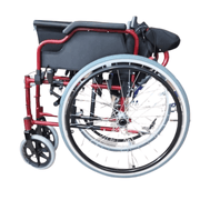 Lightweight Black QR Wheelchair with Spoke RIMS
