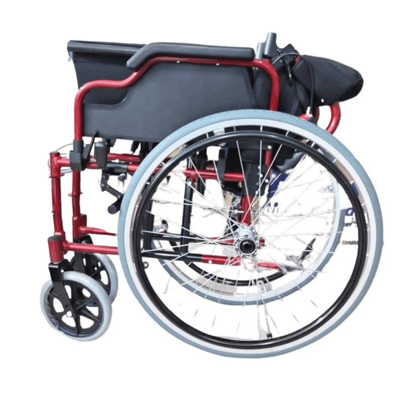 Lightweight Black QR Wheelchair with Spoke RIMS
