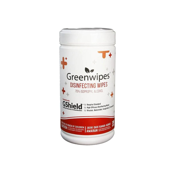 Hospital Grade 70% Alcohol Disinfectant Wipes | Greenwipes