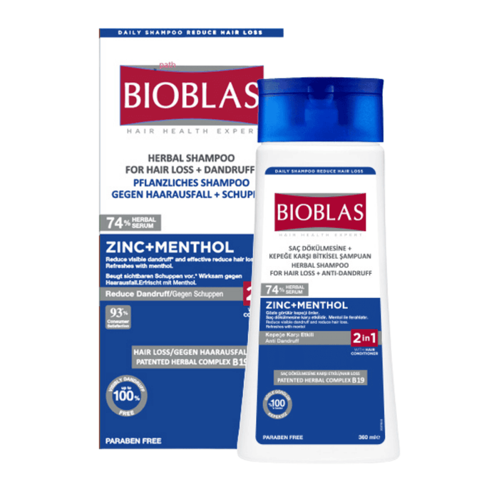 [New Arrival] Bioblas Herbal Hair Loss Shampoo For Anti Dandruff (360ML)