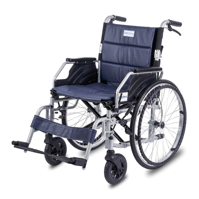 超大 iLight 轮椅，可拆卸，重型，可折叠 20 英寸 | Bion