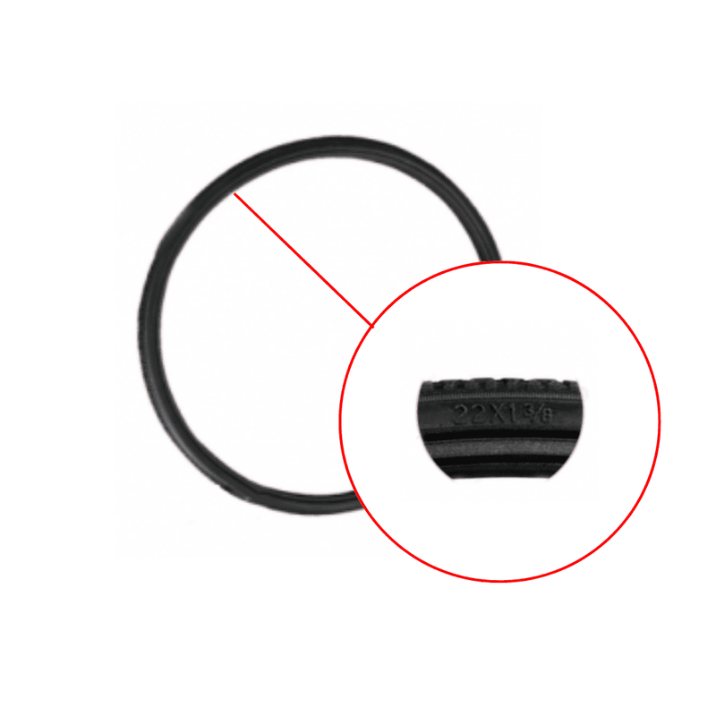 Spare Part PU Tyre 22" for Soma 105 Wheelchair