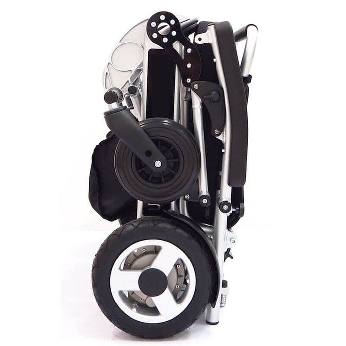 Black Lightweight Power Wheelchair 26kg (18") - Asian Integrated Medical Sdn Bhd (ielder.asia)