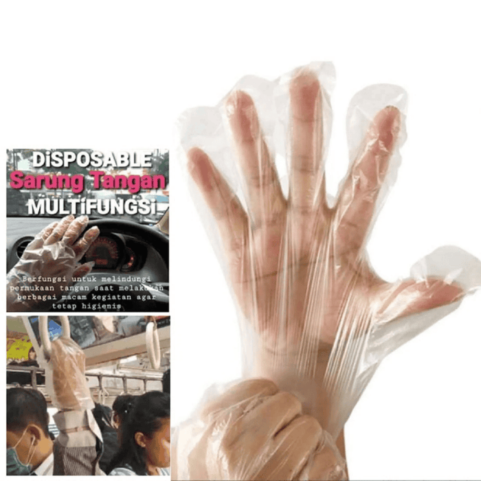 Multi Purpose Light Duty Single Use Glove (100pcs/box) | HDX