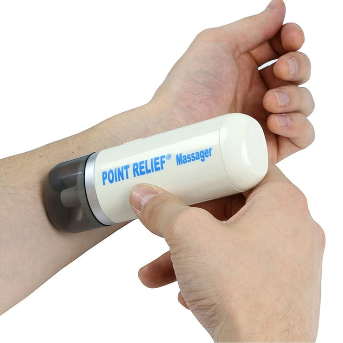 Point-Relief ® 电池供电迷你按摩器振动舒缓按摩