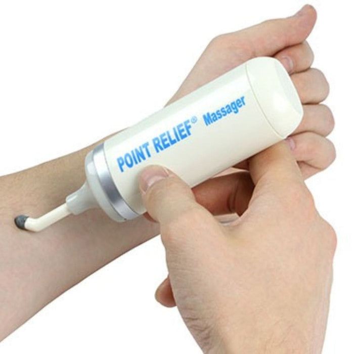 Point-Relief ® Battery Powered Mini Massager Vibrate Soothing Massage