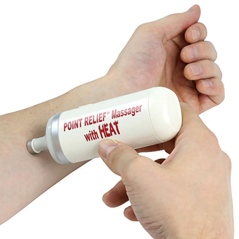 Point-Relief ® 电池供电迷你按摩器振动舒缓按摩