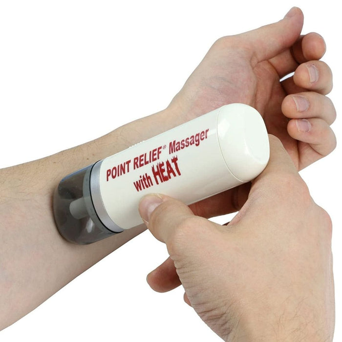 Point-Relief ® 电池供电迷你按摩器振动舒缓按摩