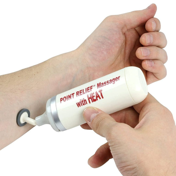 Point-Relief ® Battery Powered Mini Massager Vibrate Soothing Massage