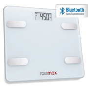 ROSSMAX Body Fat Monitor with Scale Bluetooth Model WF262