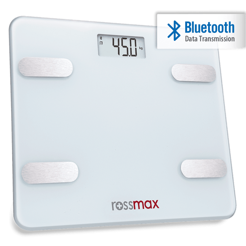 ROSSMAX Body Fat Monitor with Scale Bluetooth Model WF262