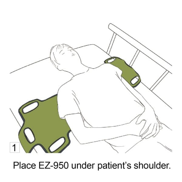 Patient Reposition Belt Anti-Bedsore Solution Green EZ-950 | EZ-GO