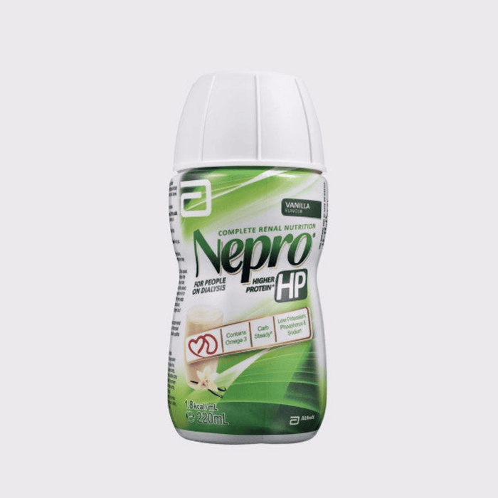 Nepro [Pemakanan Buah Pinggang untuk Pesakit dengan Penyakit Buah Pinggang Kronik] Protein Tinggi (220ml)