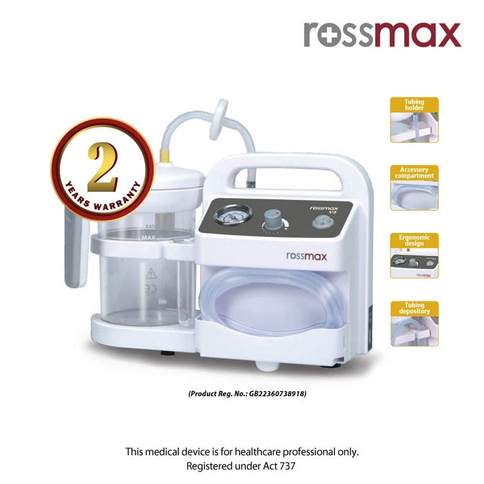 Portable Suction Unit | Rossmax — iElder.Asia