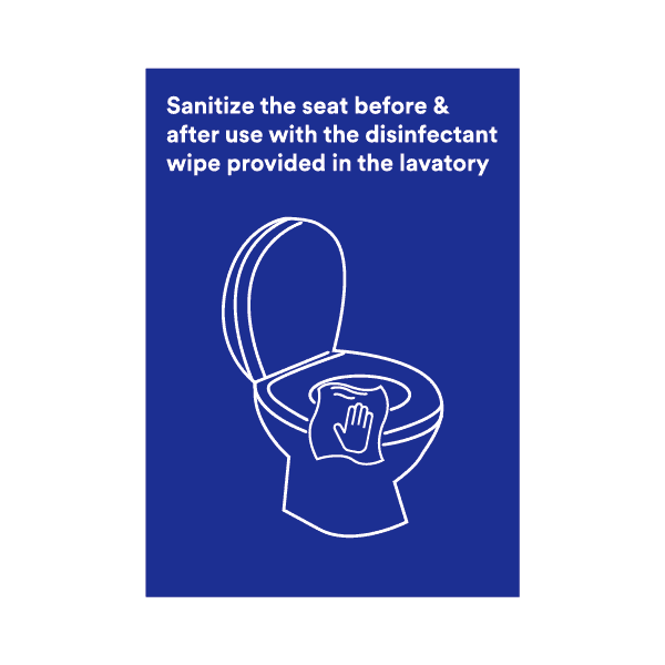 Stay Safe Counter/Wall (3M) Stickers