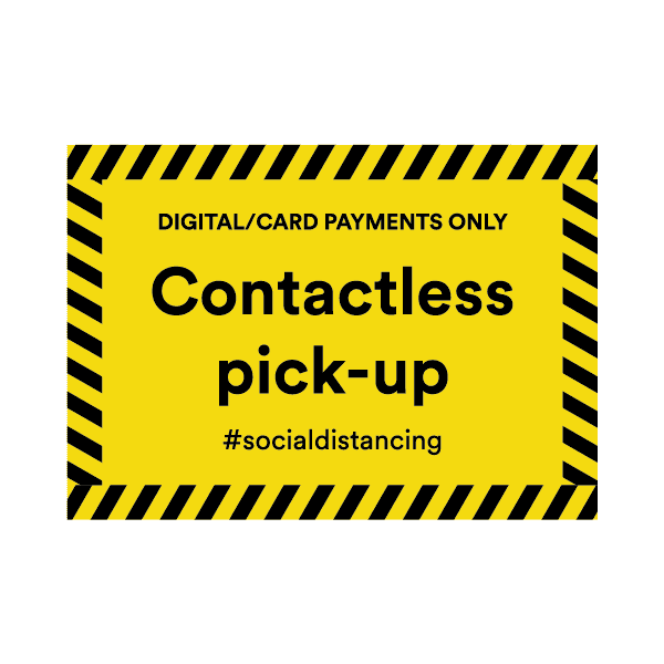 Stay Safe Counter/Wall (3M) Stickers