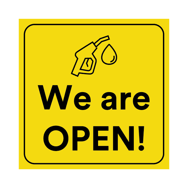 Stay Safe Counter/Wall (3M) Stickers