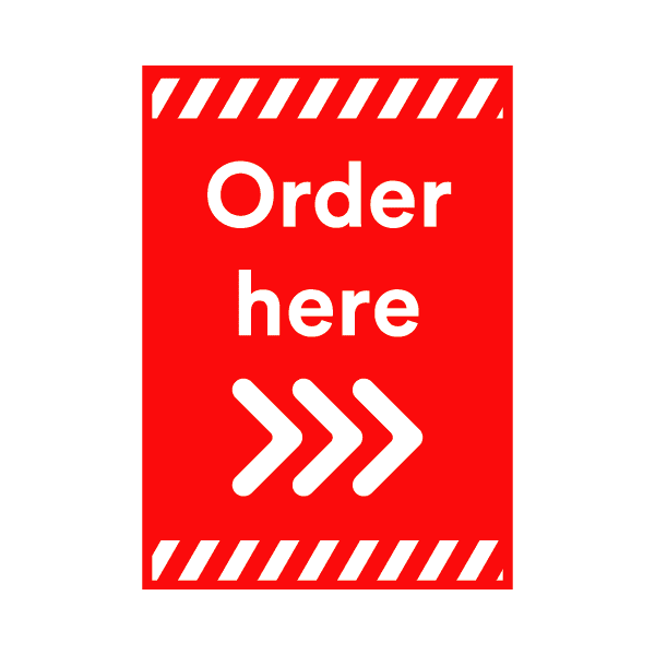 Stay Safe Counter/Wall (3M) Stickers