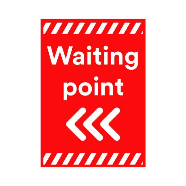 Stay Safe Counter/Wall (3M) Stickers